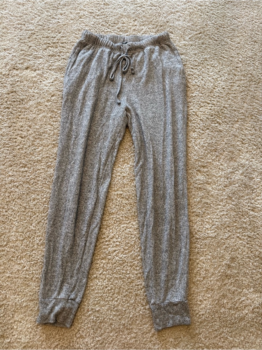 aerie Gray Marled Jogger Track Pants